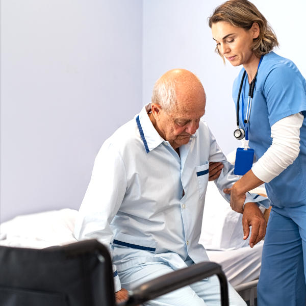 Rückenfreundlicher Patiententransfer